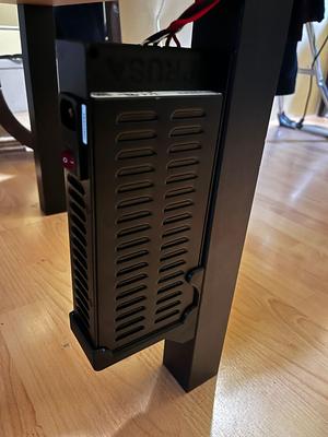 Holder for BLACK Prusa power supply