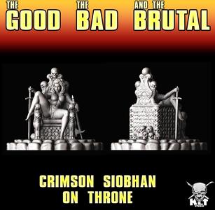 Crimson Siobhan on Throne