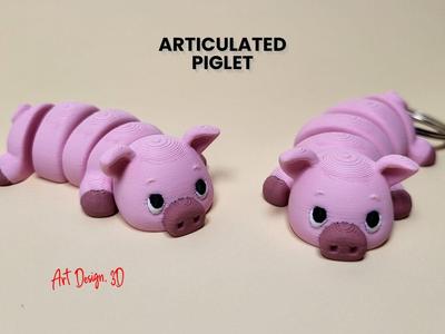 Articulated Pig & Piglet