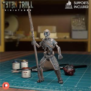 Crypt Skeleton 003 [Pre-Supported]