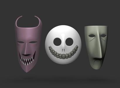 Lock, Shock, and Barrell Masks