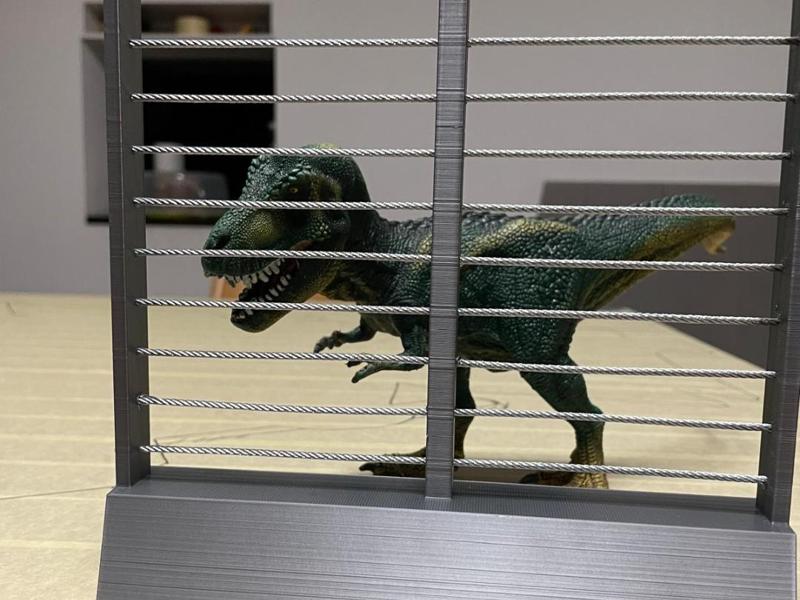 Jurassic Park Dinosaur Enclosure 