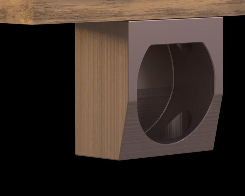 EV/Hybrid Type 2 plug holder - Top mount