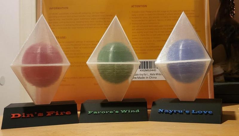 LEGEND OF ZELDA OCARINA OF TIME - DIN'S FIRE/FARORE'S WIND/NAYRU'S LOVE