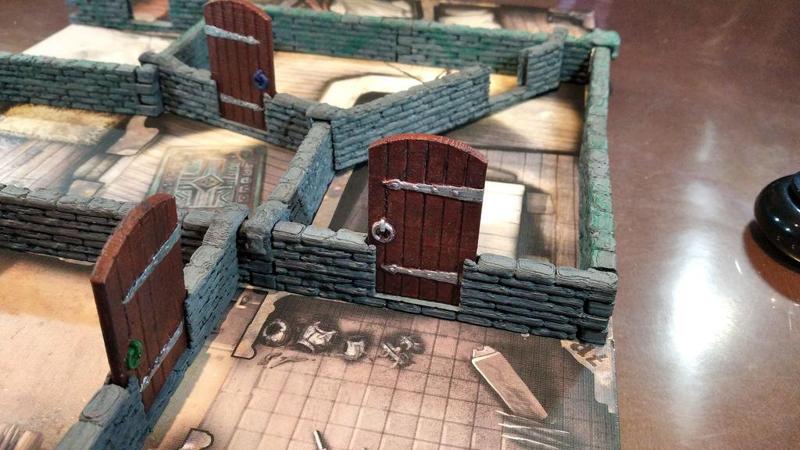 Murs pour zombicide Black Plague (Black Plague walls)