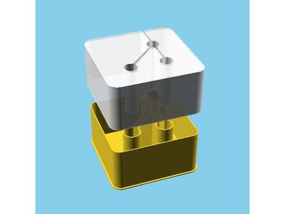 GIT Logo, nestable box (v1)