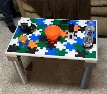 Puzzle Piece Table