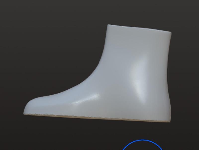 Flat shoe last and sole for 1/3 BJD / Smart Doll / Dollfie Dream