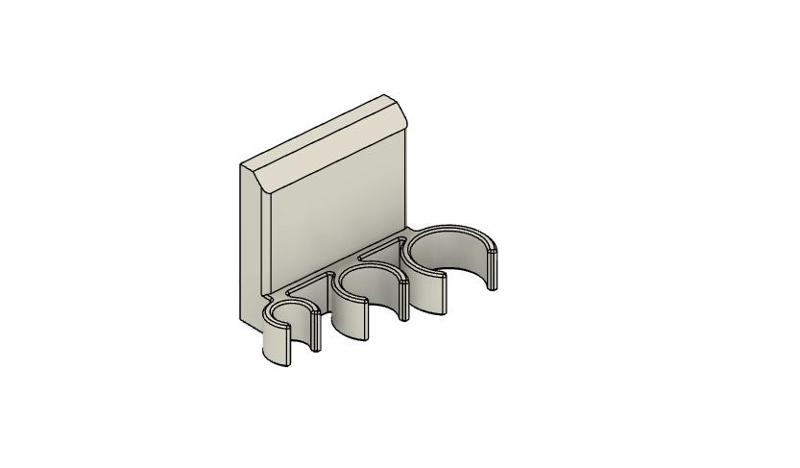 Vertical tube clamp, UMS V1