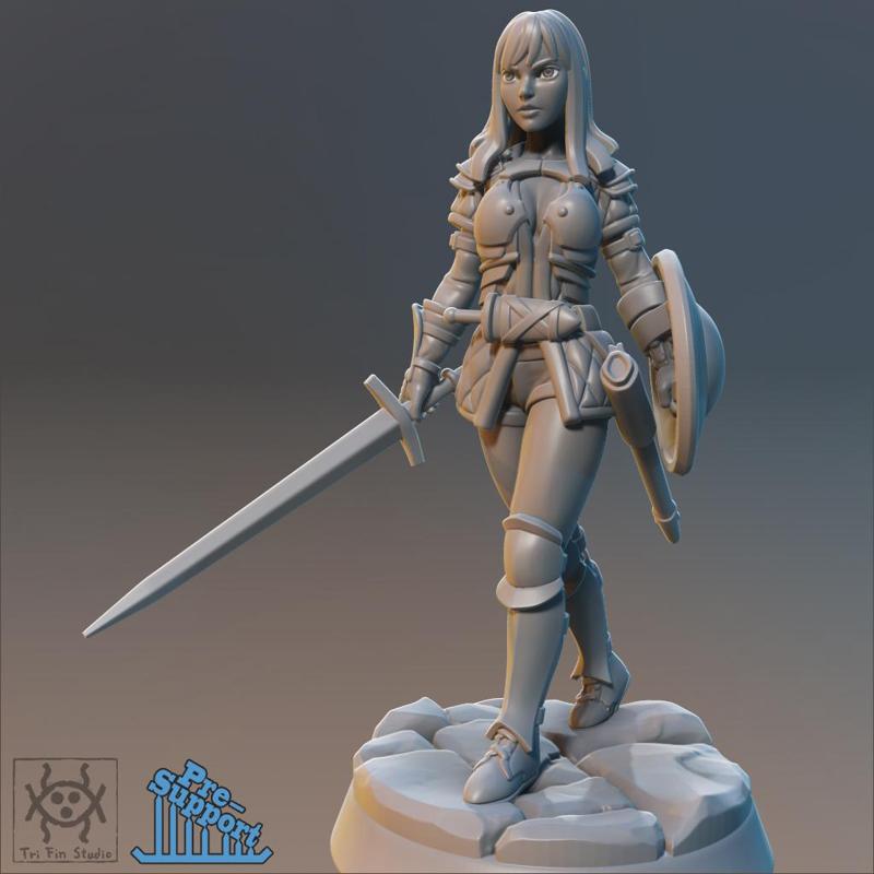 Adventurer - Female Fighter