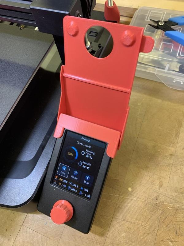 Hinged Dust Cover for Ender 3 V3 SE 