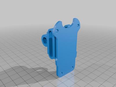 GoPro mount for Mark4 V2 10-Inch FPV Frame