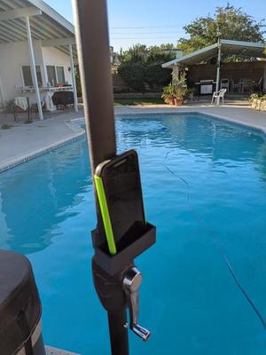 Cell Phone Stand for Umbrella
