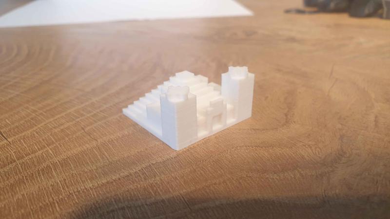 Minecraft Desert Tempel Solid Game Export