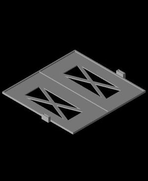 1:43 die cast car model multi-level display stand