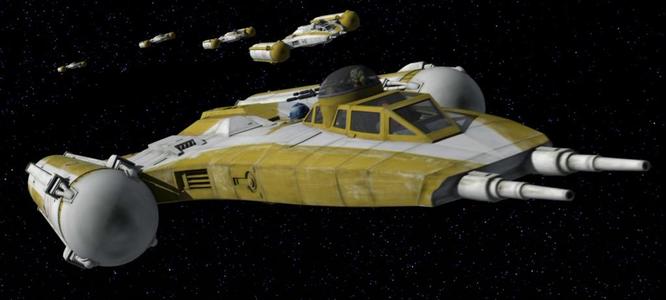 SW BTL-B Y-Wing (TinyMaker Split)