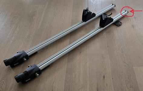 BMW Rennradträger Endkappe