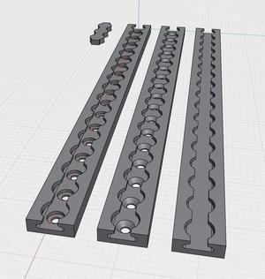 Airline Rail 90 degree Airline Schiene