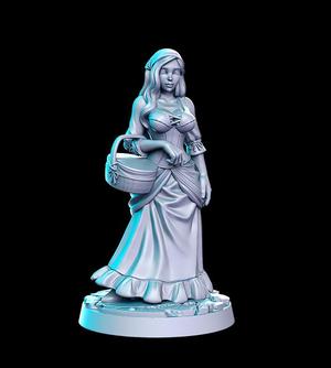 Alice (market girl) - 32mm - DnD