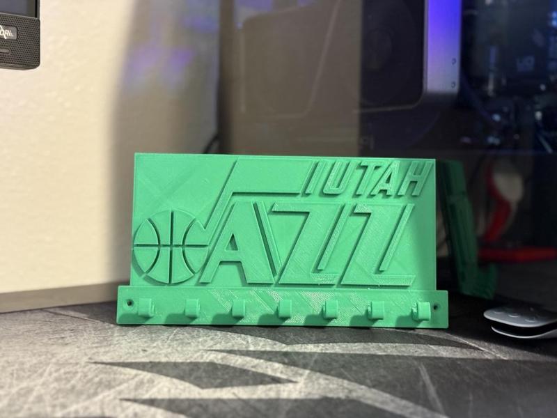 Utah Jazz Keychain Holder