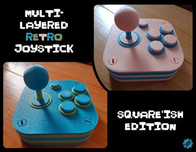 Multi-Layered Retro Joy no.2 - Square-ish Edition