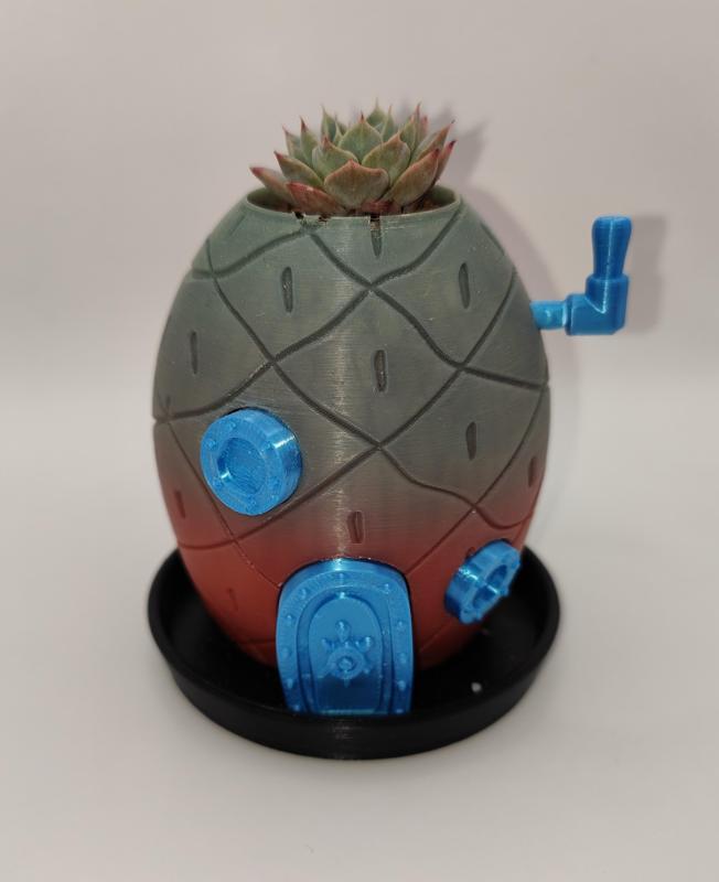 Water tray for Spongebob pineapple house planter