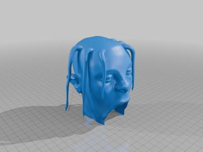 Travis Scott ASTROWORLD Bust