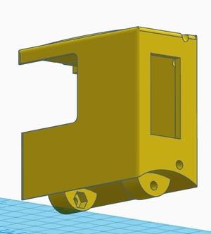 Insta360 RS Camera mount for Tonfly ICE Helmet