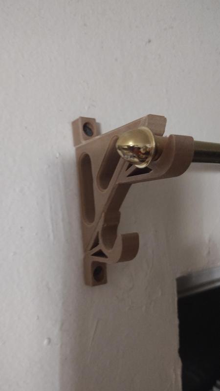 Ellipse Curtain Rod Hanger