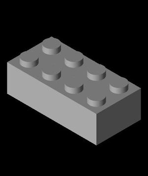 Lego Brick 4x2