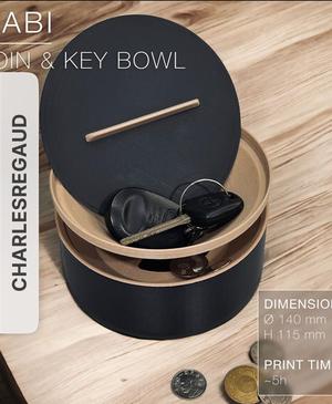 WABI | Coin & key bowl by CharlesRegaud