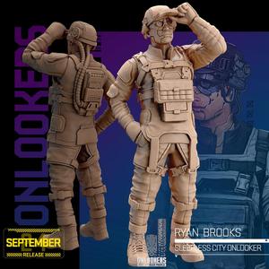 Cyberpunk - Ryan Brooks - Sleepless City onlooker