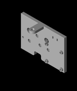 Hemera mount for MDD V1.3 with wheels