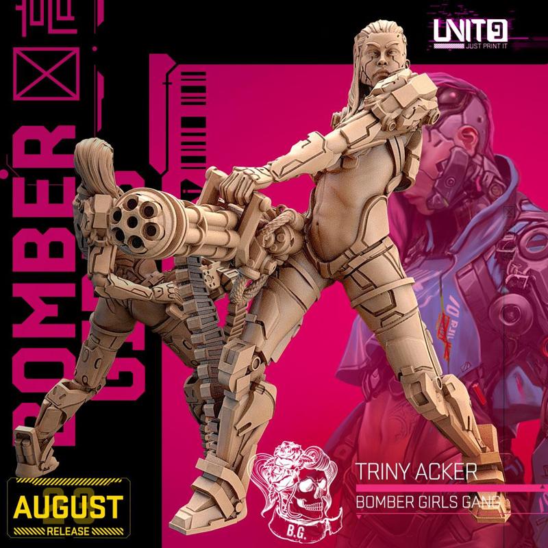 Cyberpunk - Triny Acker - Bomber Girls gang