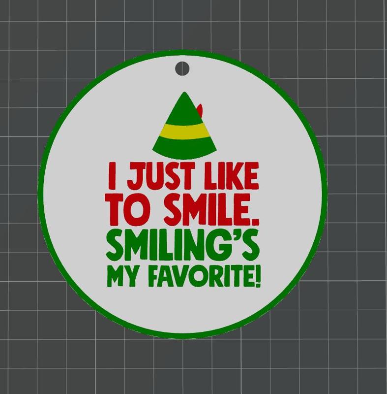 Elf Ornament / Christmas Movie / Decoration