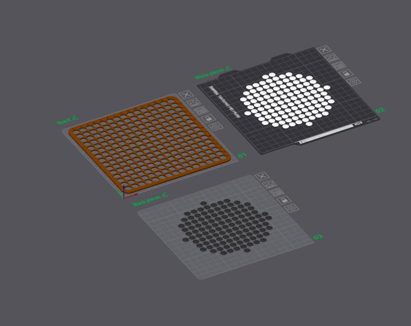 Gomoku Board + Pieces