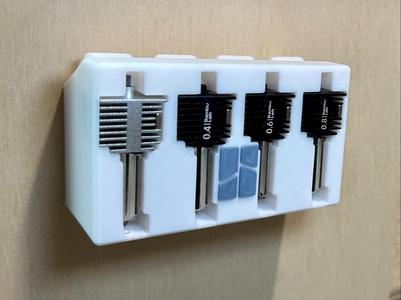 A1 Series Hotend Storage - Wall Mount