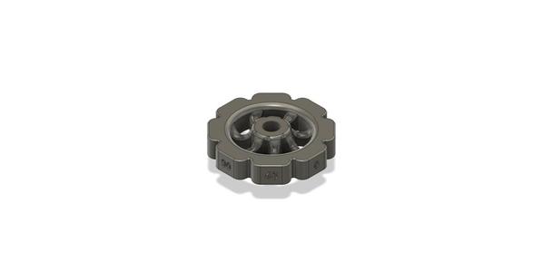 Precision leveling knob for 3D Printers