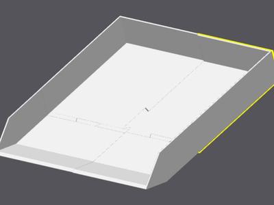 Scrapbooking Paper Tray 12x12 Stackable
