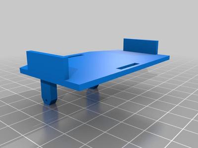 SCX24 Sideways battery tray