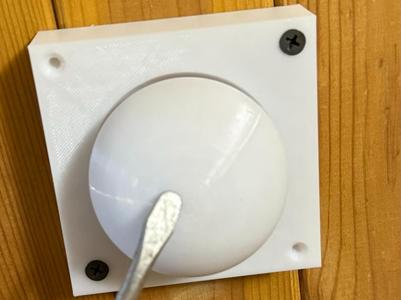 Back neck massager ball 65mm with holder