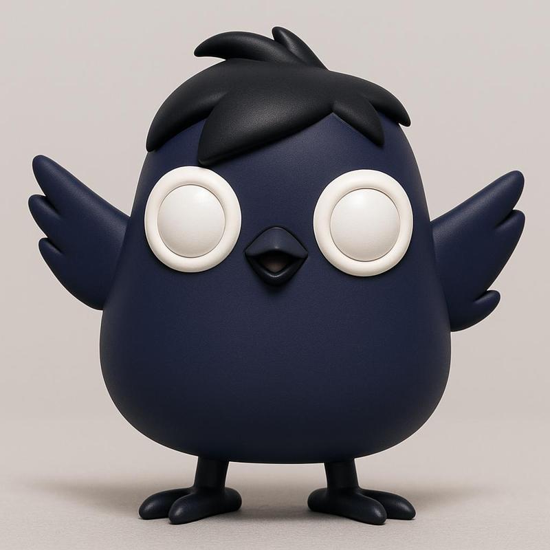 Chibi Crow Kageyama, haikyuu