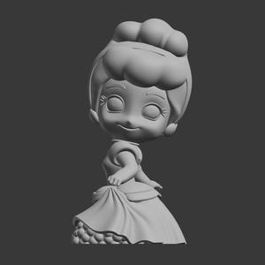 Cinderella chibi style Disney princess