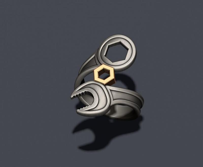 wrench ring 3D print model