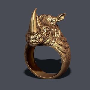 Rhino ring 3D print model