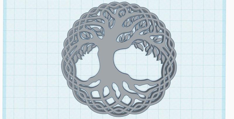 Tree of Life, Sacred Tree wall art decoration