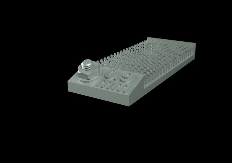 0.9mm groove on a washer