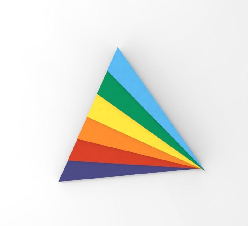 Rainbow Badge - Rainbow Cup - version 2