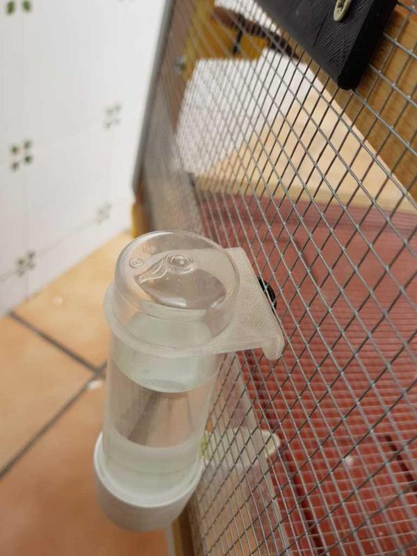 Birds drinker suport - Soporte para bebedero de pájaros