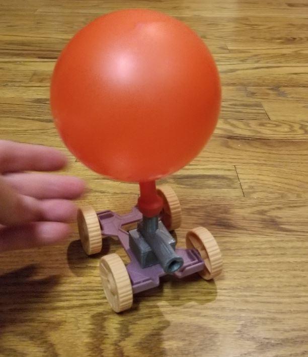 Balloon power car